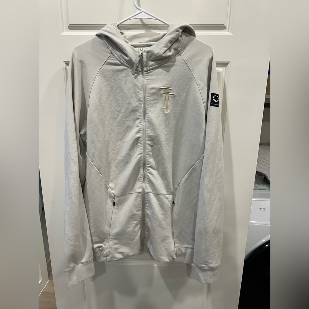 Men's Evoshield Light Gray Hooded Jacket